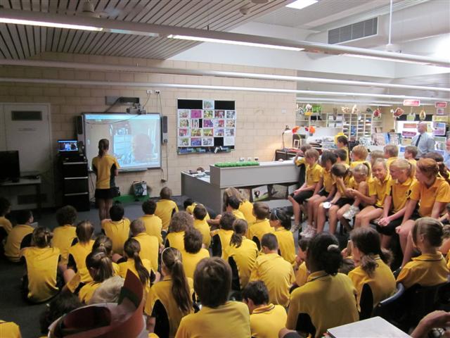 Year 7S Skype Dr Karl 7