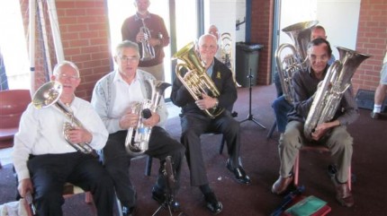 Band Entertains At Lunch 11