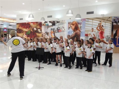 Mrps Flash Mob Choir Has Them Singing In The Aisles 7