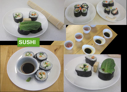 Sushi-Collage